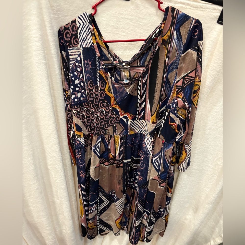 NWT Paisley Grace Dress/Tunic Top 2XL